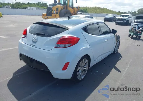 2015 Hyundai Veloster из США, поврежденный, VIN KMHTC6AD1FU237103